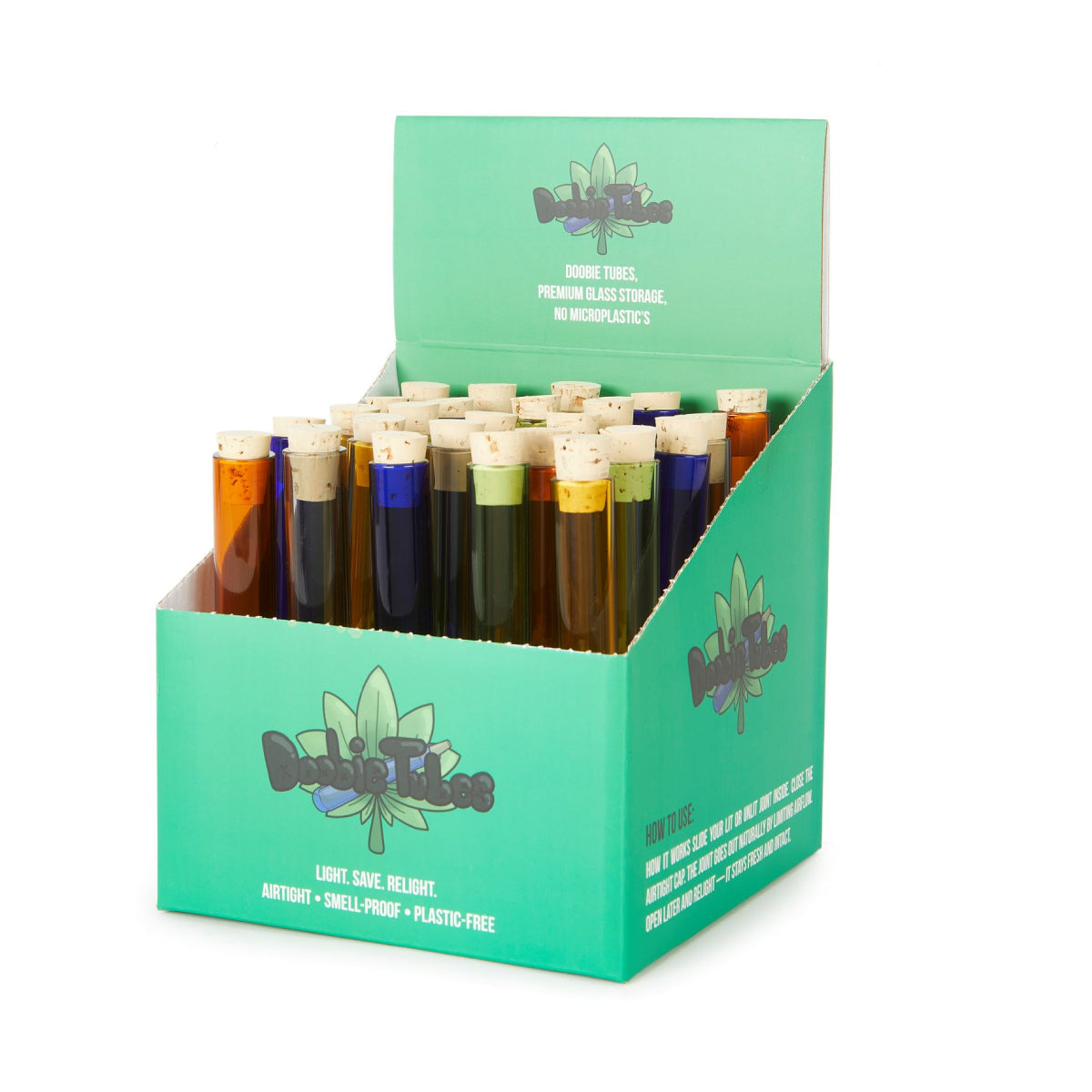 25 Translucent Tubes