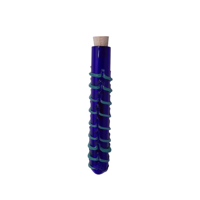 Textured Jade Glass Tube from Doobie Tubes Store