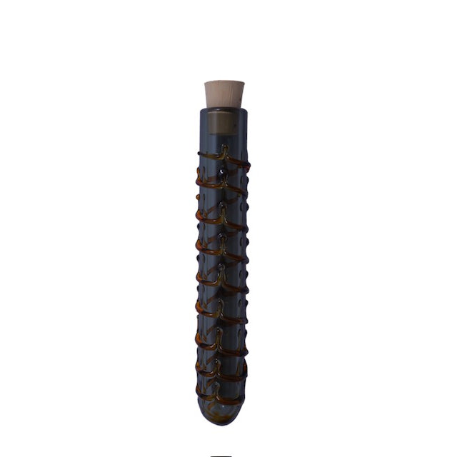 Textured Jade Glass Tube from Doobie Tubes Store